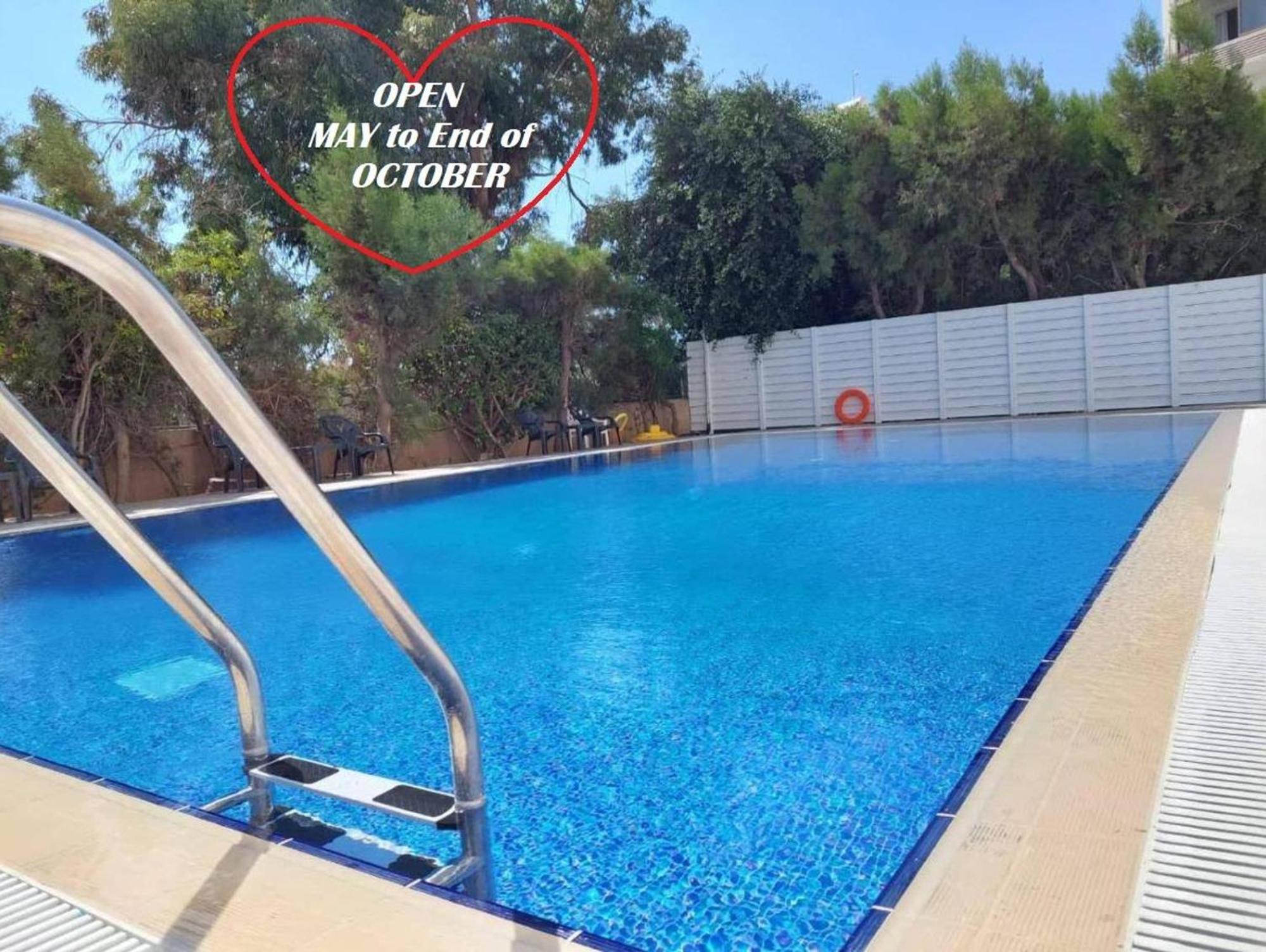Lazuli Beach & Pool Apartment 501 Lárnaca Exterior foto